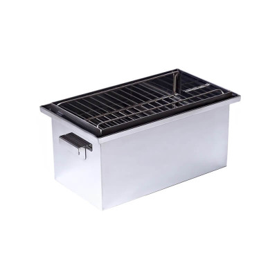 Коптильня SmokeHouse 520х300х320 з нержавіючої сталі 1,5 мм
