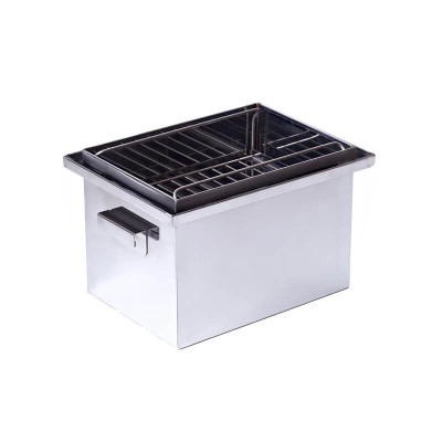 Коптильня SmokeHouse 400х300х320 из нержавейки 1,5 мм