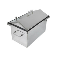 Коптильня Smokki House з нержавійки 1.5 мм, розмір 450(ш)*250(д)*300(в)