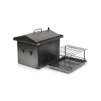 Коптильня Smokki House сталь 1.5 мм, розмір 400(ш)*310(д)*300(в)