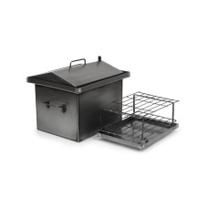 Коптильня Smokki House сталь 1.5 мм, размер 400(ш)*310(д)*300(в)