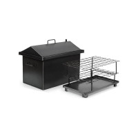 Коптильня Smokki House сталь 2 мм, розмір 540(ш)*350(д)*400(в)