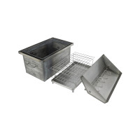 Коптильня Коптилов сталь 2 мм с термометром 530(ш)*330(д)*350(в)