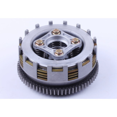 Зчеплення в зборі на Shineray XY125, Loncin LX125, Zongshen ZS125