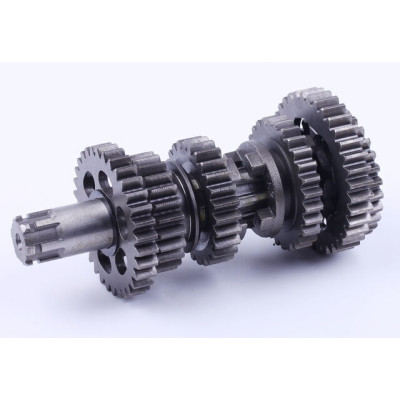Шестерни вторичного вала на Shineray XY 125/150, Loncin LX 125/150, Zongshen ZS 125/150